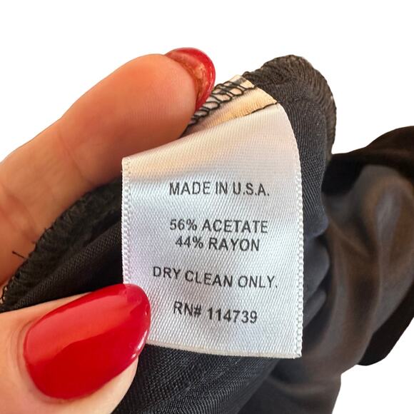 FLAX Velvet Duster - Large - Black - Like New - Picture 9 of 9